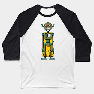 Pixel Robot 065 Baseball T-Shirt